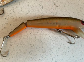 Vtg Rapala Jointed Thunderstick Fishing Lure