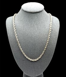 Beautiful Large Twisted Chain Necklace