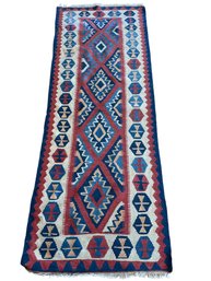 Vintage Kilim Runner Rug 2'7' X 7'0'  (2)