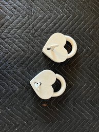 Pair Of Two Metal Homart Lock And Keys