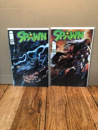 2 Spawn Comic Books.   Lot 145