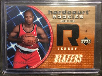 2005-06 Upper Deck Hardcourt Rookies Jarrett Jack Jersey Relic Card - K