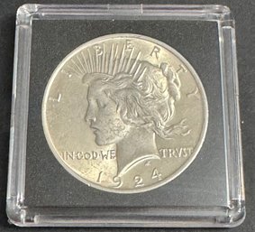 1924 Silver Peace Dollar