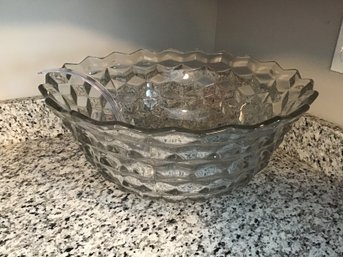 Enormous FOSTORIA Punch Bowl