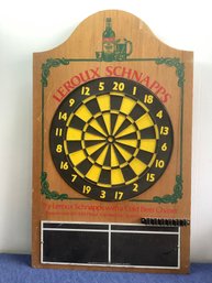 Leroux Schnapps Dart Board