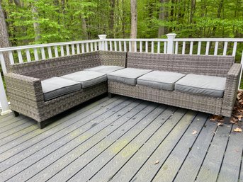 Outdoor Sectional L Shaped Couch