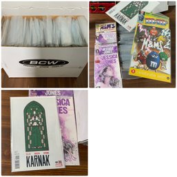 Full Box Of Comic Books ~ Jessica Jones, M&M, Karnak & More ~