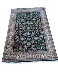 Vintage Indo-kashan Rug 4'6' X 6'10'. (14)