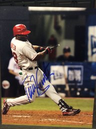 Torii Hunter Anaheim Angels Autographed Photo - K