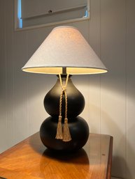 Black Double Gourd Table Lamp