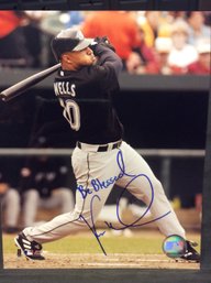 Vernon Wells Toronto Blue Jays Autographed Photo - K