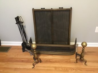 VINTAGE 5 Piece Fireplace Lot