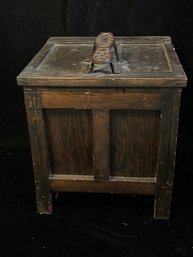 Vintage Wooden Storage Chest