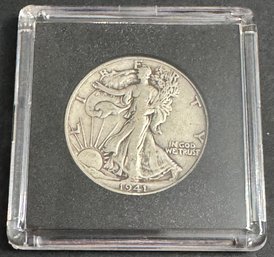 1941-D Walking Liberty Silver Half Dollar