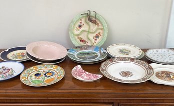 Assorted Vintage And Antique Ceramics