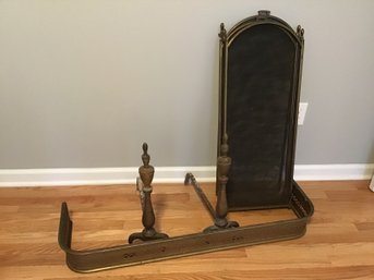 Vintage 4 Piece Fireplace Lot