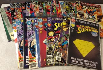 Lot Of 41 DC Comics Superman Comic Books - L