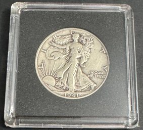 1941-S Walking Liberty Silver Half Dollar