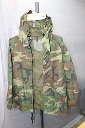 Military Nylon Parka  Nylon  Cold Weather  USED