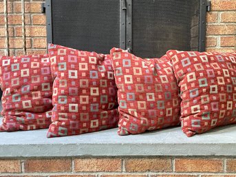 A Set Of 4 Accent Pillows