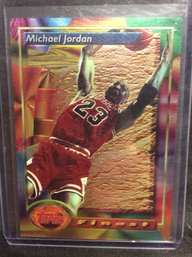 1994 Topps Finest Michael Jordan - K