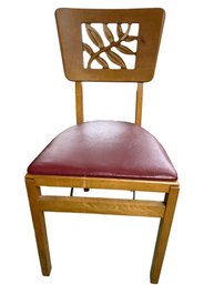 Set Of Four Vintage Stakmore Folding Chairs
