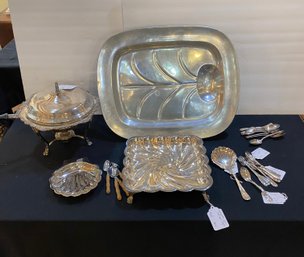 Vintage Silver Plate And Pewter