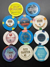 11 Miscellaneous Casino Chips