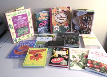 Gardening, Herbs, Aromatherapy & Diet  And CookBooks