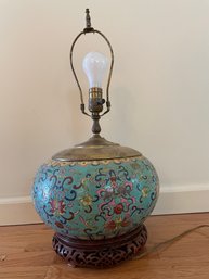 Vintage Oriental Lamp .22' Tall