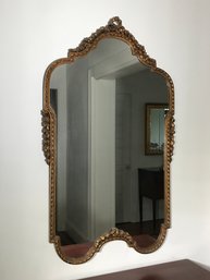 Exquisite Large Vintage Decorator Mirror - Every Inch Is Carved - 50' X 31' - Very Nice Antique Mirror !