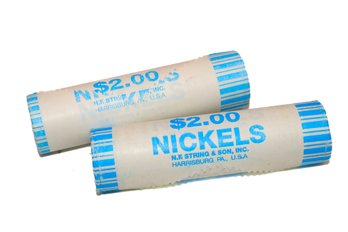 2 Rolls Of Nickels Mystery Dates! In Original Government Packaging