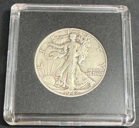 1942-S Walking Liberty Silver Half Dollar