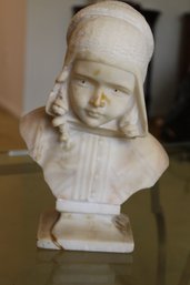 11 Inch Marble Bust