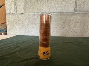 1958 Brilliant Uncirculated Roll Wheat Cents