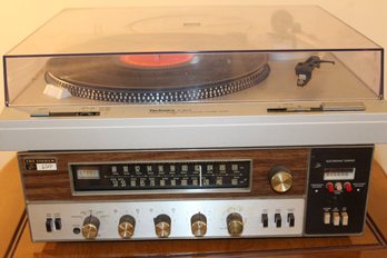 Technics Sl B202 Turntable And Fisher 450 Receiver