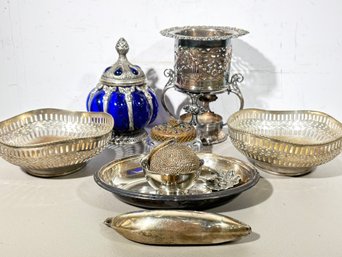 Vintage And Antique Silver Plate And More