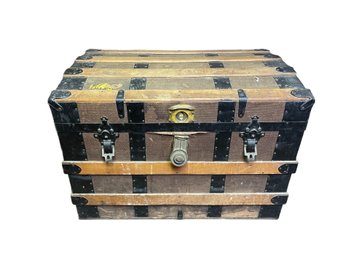 Vintage Steamer Trunk (One Of Two)