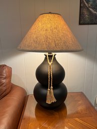 Black Double Gourd Table Lamp