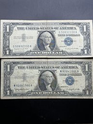 1957-A& 1957-B $1 Silver Certificates