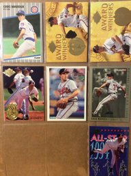 Greg Maddux Baseball Card Lot - K