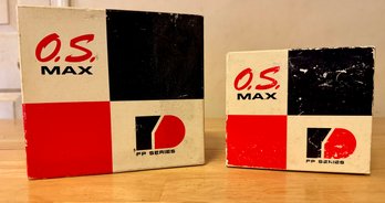 Pair Of OS Max RC Engines - Marked 60 & 40