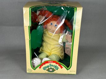 New Old Stock 1984 Cabbage Patch Doll With Certificate