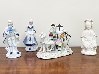 Vintage Porcelain Figurines - Japanese And More