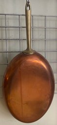 Paul Revere Limited Edition Copper Oval Skillet Fry Fish Pan