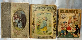 Antique Childrens Books Beauty & The Beast