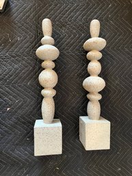 Pair Of Homegoods Sculpture Reproductions