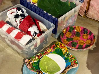 Summertime Holiday Party Essentials - July 4th And Luau!
