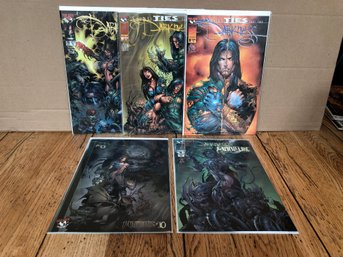 5 Random Darkness Comic Books.  Lot 152