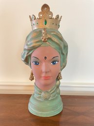 Princes Ceramic Bust. 14' Tall
